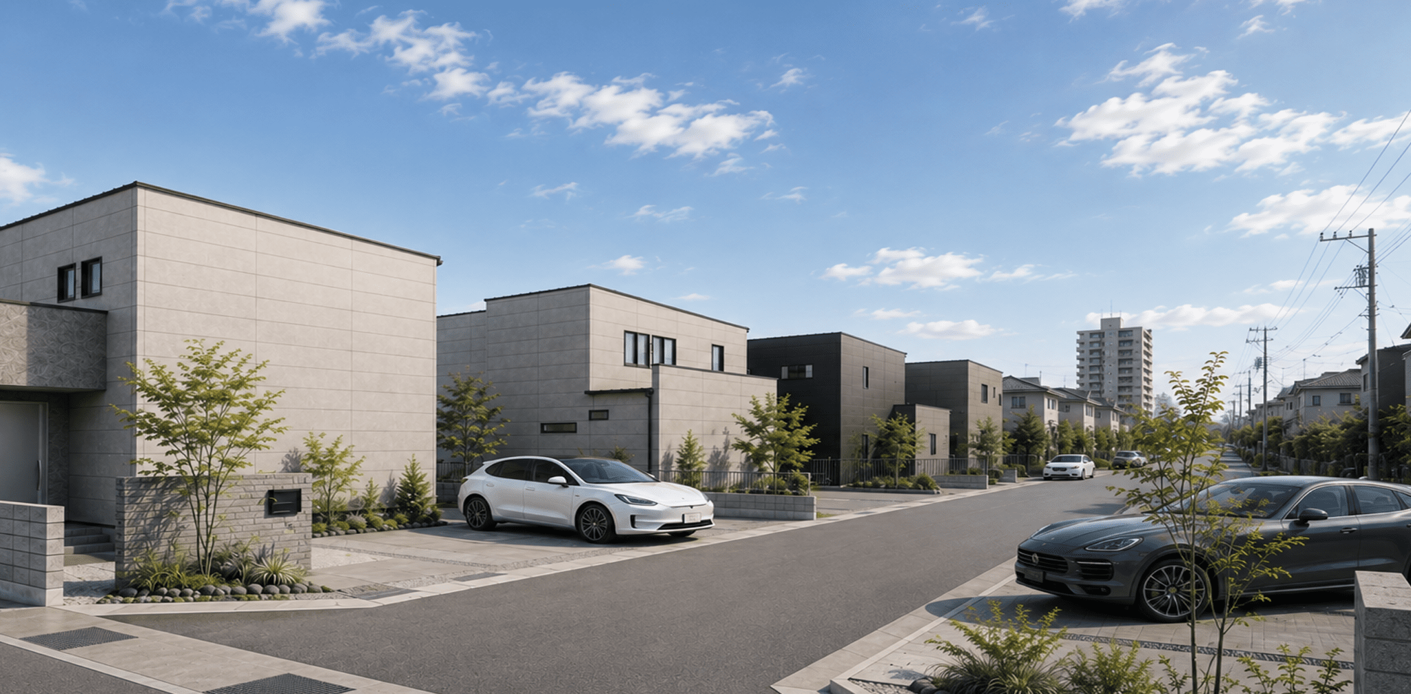 ヤマダホームズの分譲住宅