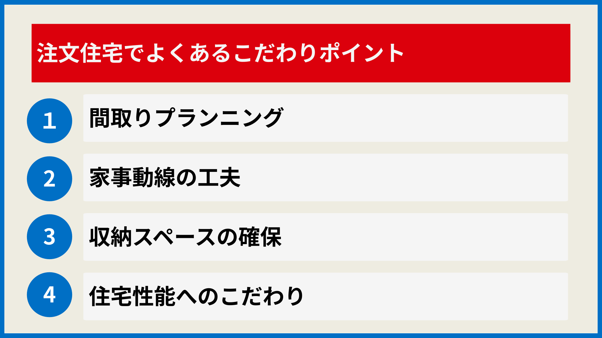 こだわりの注文住宅を建てるなら｜優先順位の決め方と実現のための 