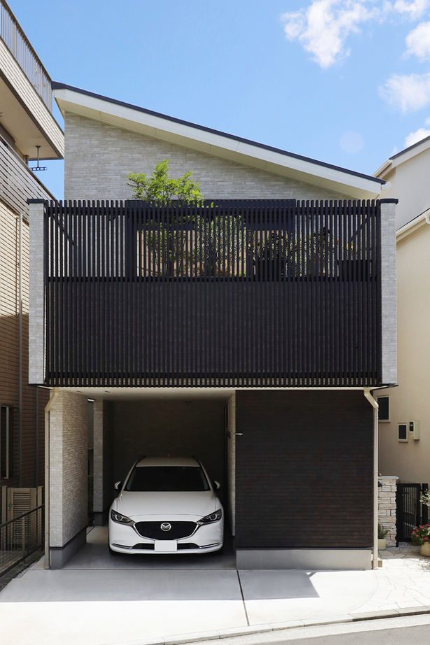 実例2の外観(2階建て)