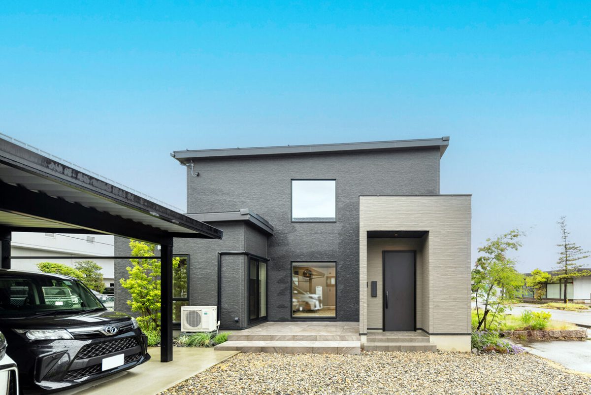 実例9の外観(2階建て)
