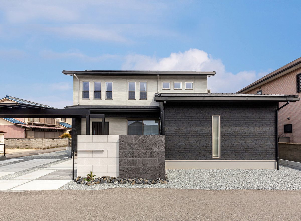 実例10の外観(2階建て)