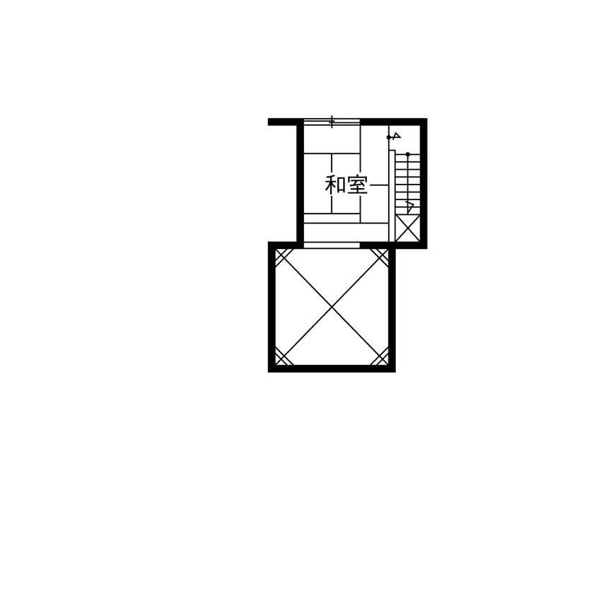 実例4の間取り図(ロフト)